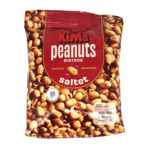 KiMs Saltet Peanuts 235g
