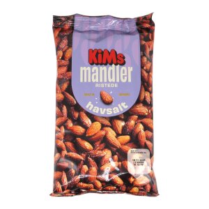 KiMs Saltet Mandler 350g