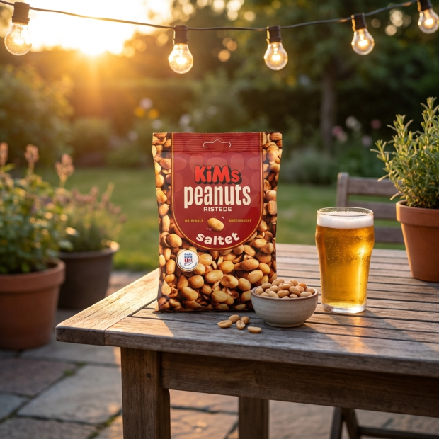 KiMs Saltet Peanuts 125g