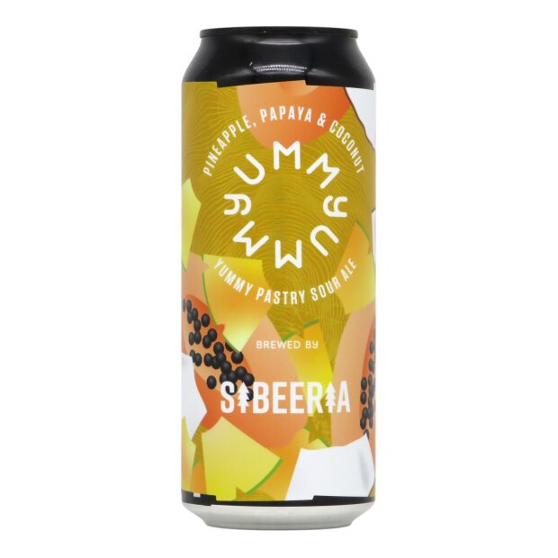 Sibeeria Yummy Pineapple, Papaya & Coconut Pastry Sour Ale 0,5l