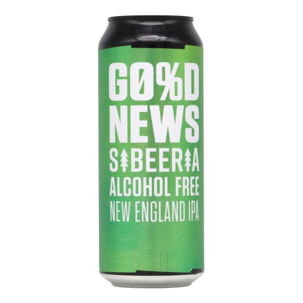 Sibeeria Good News: New England IPA Non-Alcoholic NEIPA 0,5l