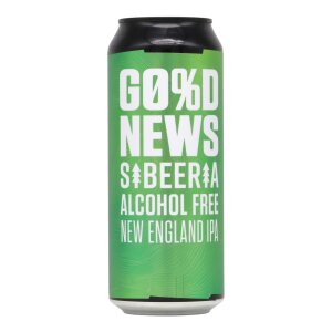 Sibeeria Good News: New England IPA Non-Alcoholic NEIPA 0,5l