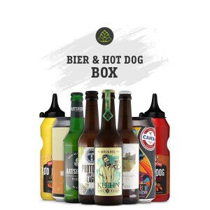 Bier &amp; Hot Dog-Box 🌭