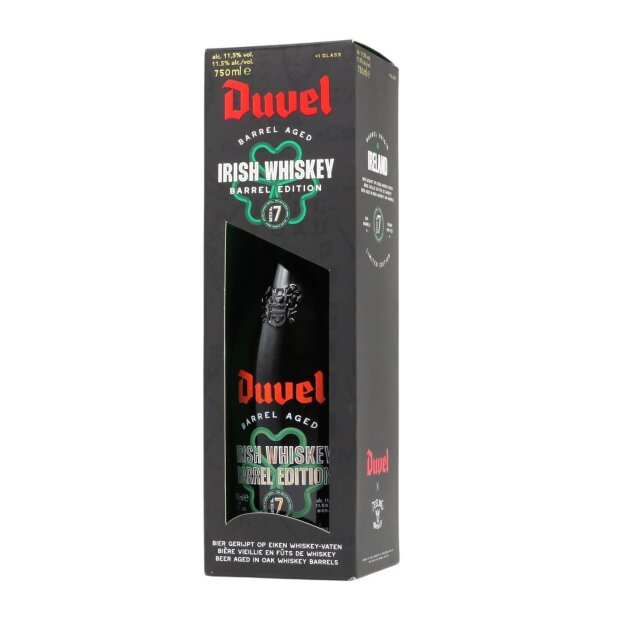 Duvel Barrel Aged Irish Whiskey Batch No.7 mit Glas 0,75l