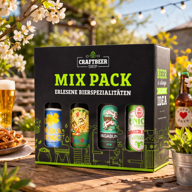 Craftbeer Frühlingsbox 8x0,33l