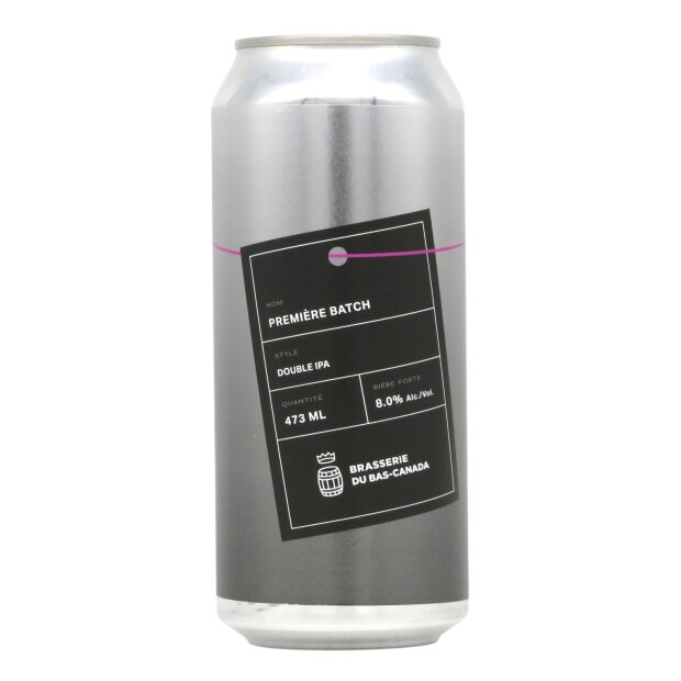 Brasserie du Bas-Canada Première Batch Double NEIPA 0,473l