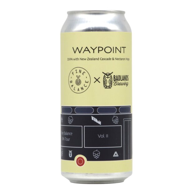 Fine Balance/Badlands Waypoint Double NEIPA 0,473l