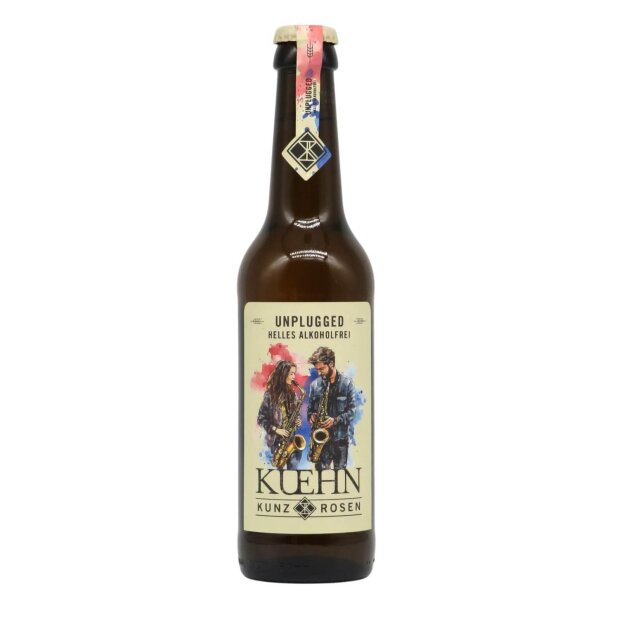 Kuehn Kunz Rosen Unplugged Alkoholfreies Helles 0,33l