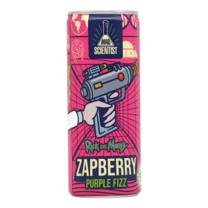 Mad Scientist Rick And Morty - Zapberry Purple Fizz 0,25l