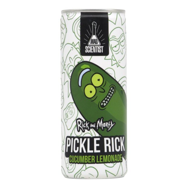 Mad Scientist Rick And Morty - Pickle Rick Cucumber Lemonade 0,25l