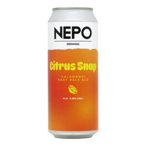 Nepomucen Citrus Snap Calamansi Hazy Pale Ale 0,5l
