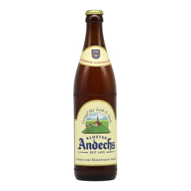 Kloster Andechs Weissbier Alkoholfrei 0,5l