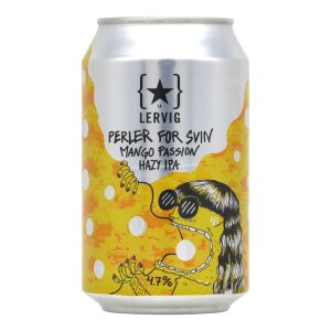 Lervig Perler For Svin Mango Passion Hazy IPA 0,33l
