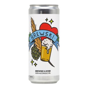 Brewski 4-Ever Non-Alcoholic IPA 0,33l