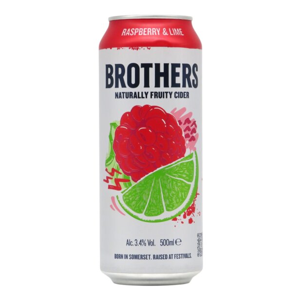 Brothers Cider Raspberry & Lime Dose 0,5l