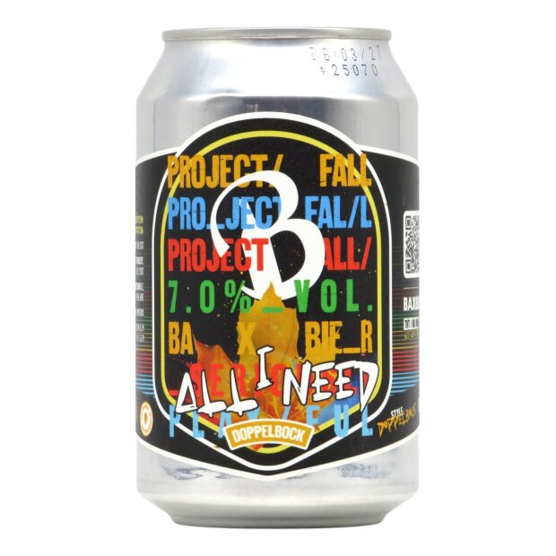 Baxbier All I Need Doppelbock 0,33l