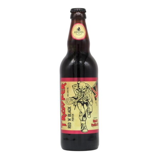 Iron Maiden Trooper Red N Black Porter 0,5l