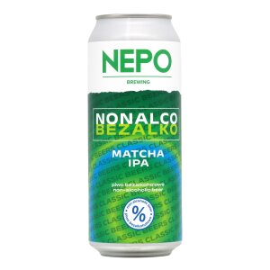 Nepomucen Nonalco Bezalko MATCHA IPA 0,5l