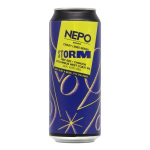 Nepomucen Crazy Lines Series: Storm West Coast IPA 0,5l