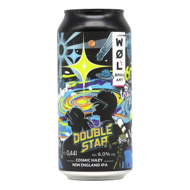 Zum WØL BrauArt Double Star Cosmic Hazy NEIPA 0,44l