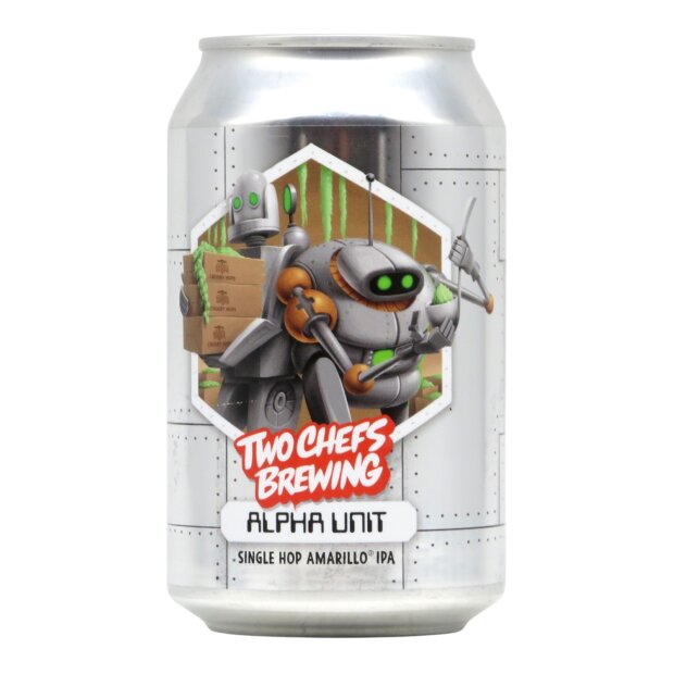 Two Chefs Brewing Alpha Unit Single Hop Amarillo IPA 0,33l