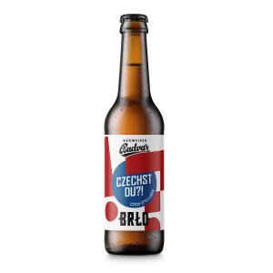 BRLO x Budweiser Czechst Du?! Lager 0,33l
