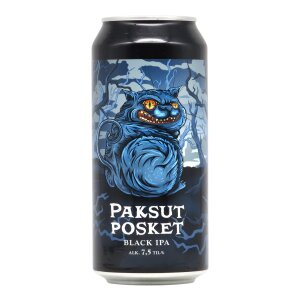 Panimoyhtiö Tuju Paksut Posket Black IPA 0,44l