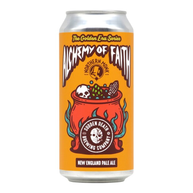 Sudden Death x Northem Monk Alchemy of Faith - The Golden Era NE Pale Ale 0,44l