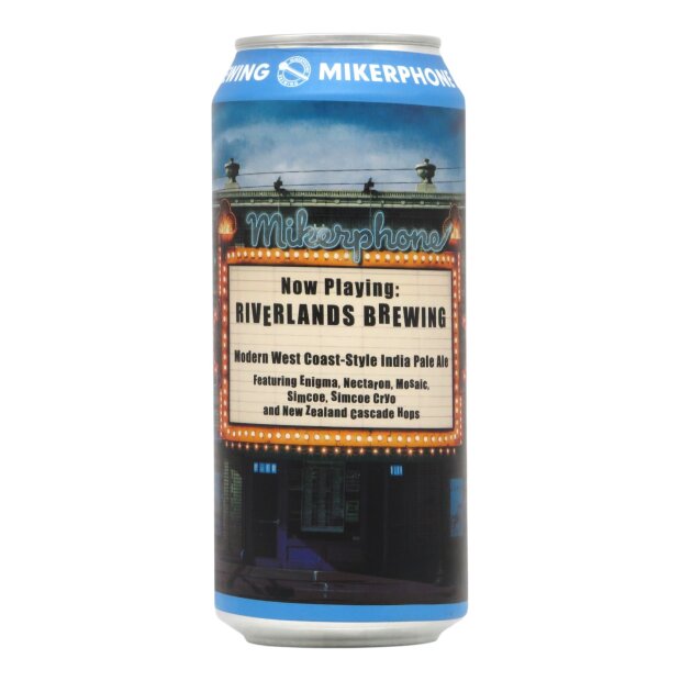 Mikerphone/Riverland Now Playing: Riverlands Brewing West Coast IPA 0,473l