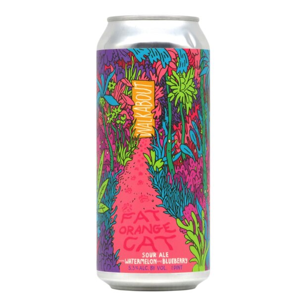 Fat Orange Cat Walkabout Watermelon Blueberry Fruited Sour 0,473l