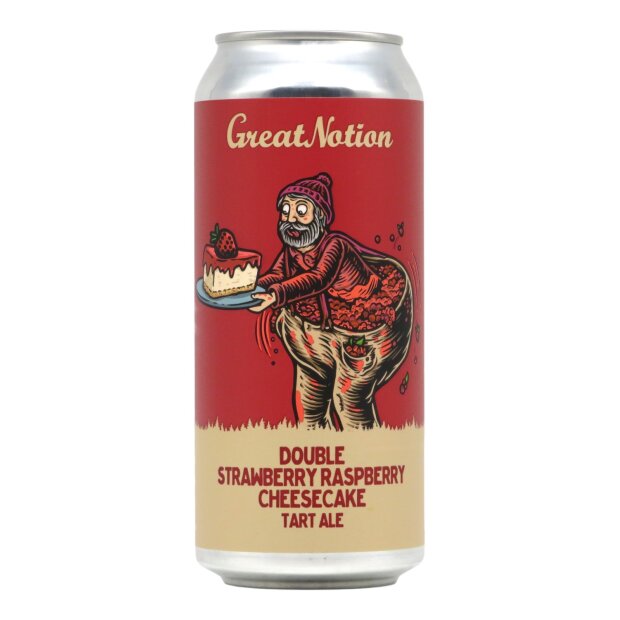 Great Notion Double Strawberry Raspberry Cheesecake Smoothie Pastry Sour 0,473l