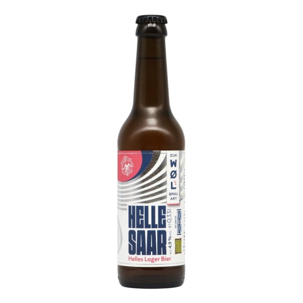 Zum WØL BrauArt Helle Saar Helles Lager 0,33l