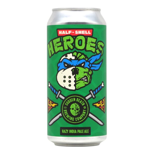 Sudden Death Halfshell Heroes, Blue Edition Hazy IPA 0,44l