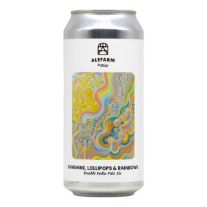 Alefarm Sunshine, Lollipops &amp; Rainbows Hazy DIPA 0,44l