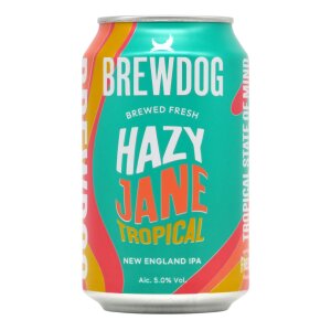 BrewDog Hazy Jane Tropical NEIPA 0,33l