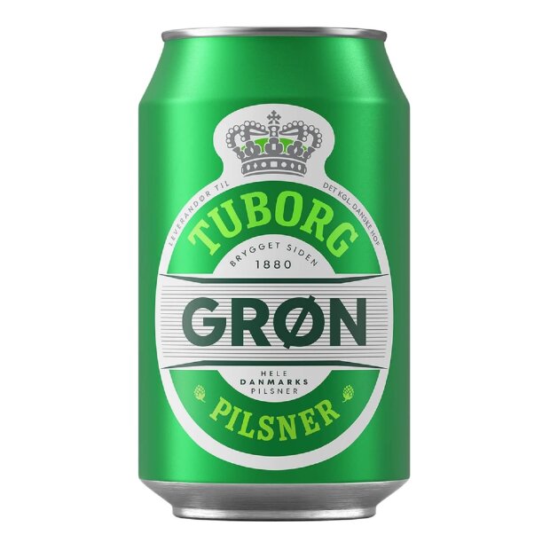 Tuborg Grøn Pilsner 0,33l
