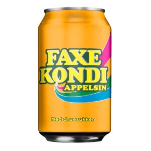 Faxe Kondi Appelsin 0,33l