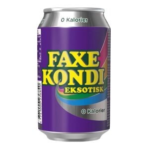 Faxe Kondi Eksotisk Free 0,33l