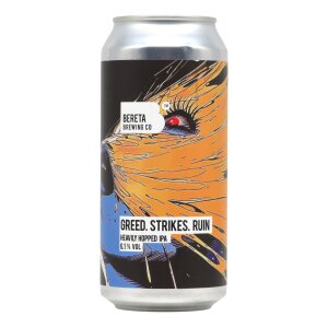 Bereta Greed. Strikes. Ruin Heavily Hopped IPA 0,44l