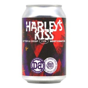 Dutch Bargain/Oersoep Harleys Kiss West Coast IPA 0,33l