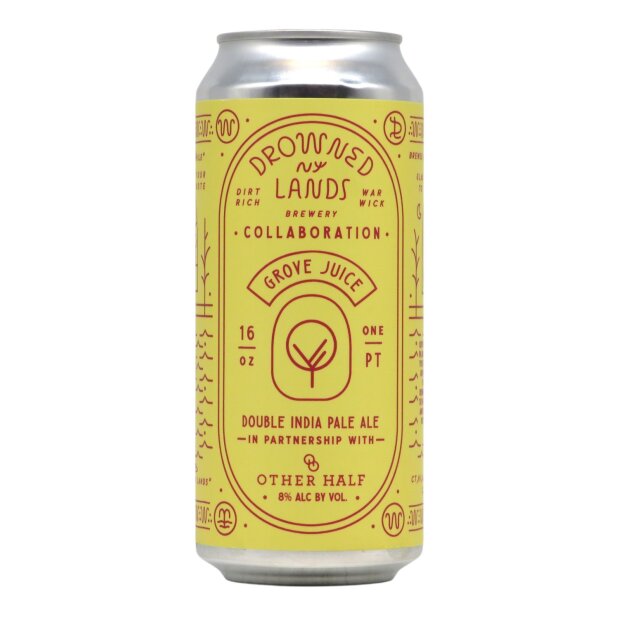 The Drowned Lands/Other Half Grove Juice Double NEIPA 0,473l