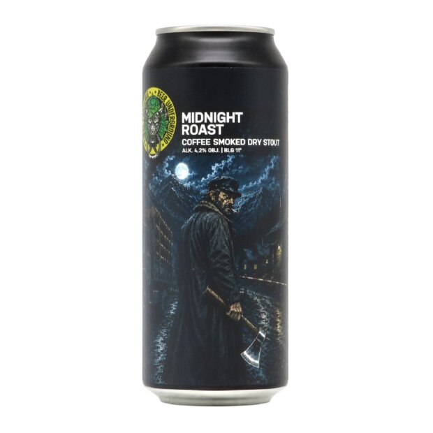 Beer Underground Midnight Roast Coffee Smoked Dry Stout 0,5l