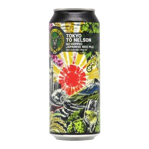 Beer Underground Tokyo To Nelson NZ Hopped Japanese Rice Pils 0,5l