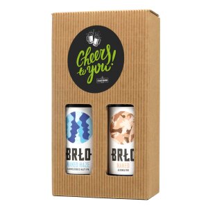 Alkoholfreies BRLO Bier in Geschenkpackung 2x0,33l