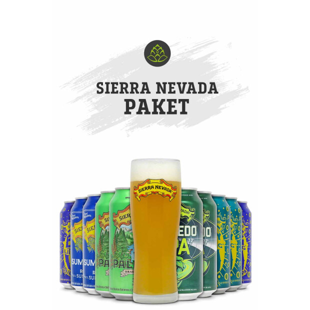 Sierra Nevada-Paket + Glas