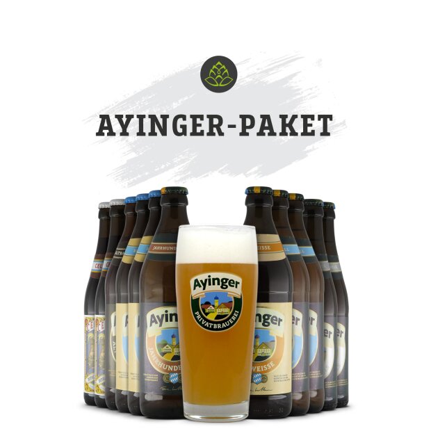 Ayinger Paket + Glas