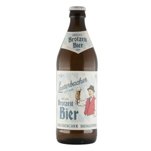 Lauterbacher Brotzeit Bier Hell 0,5l