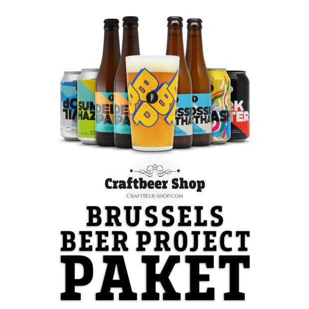 Brussels Beer Project-Paket + Glas