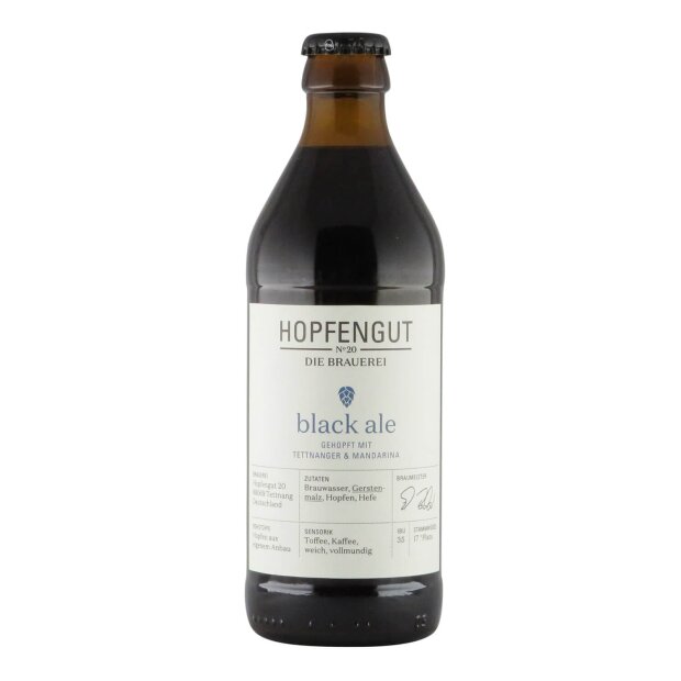 Hopfengut No20 Black Ale 0,33l
