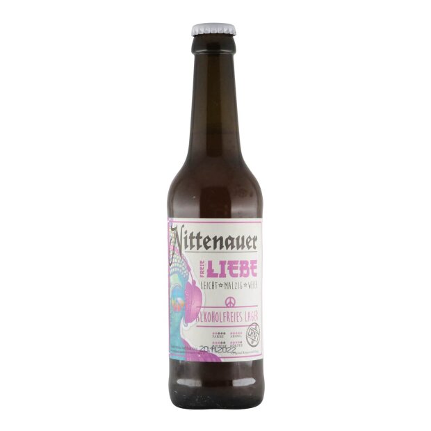 Nittenauer Freie Liebe Alkoholfreies Lager 0,33l